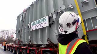 NYPA & LS Power Central East Energy Connect: Transformer Delivery