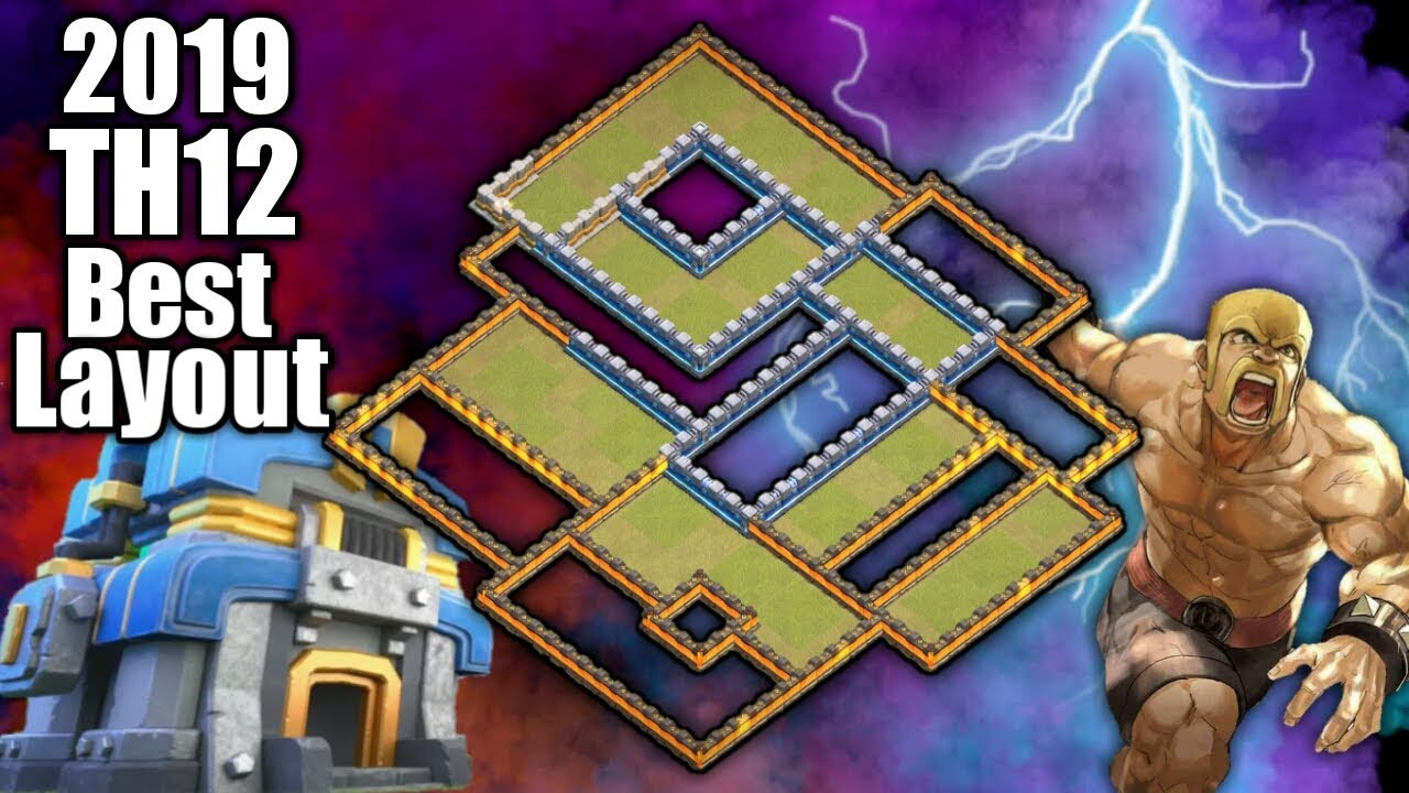 2019 TH12 BEST Clan War Leagues New WAR BASE Layout Anti 3 Star | New CWL BASE :: COC