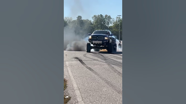 1400HP CUMMINS BURNOUT ✈️ (insane blow off)