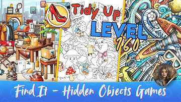 Find It - Hidden Objects Games - Tidy Up Level 160