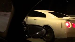 Nissn GTR st2+ FBO 700HP VS BMW 135I SINGLE TURBO