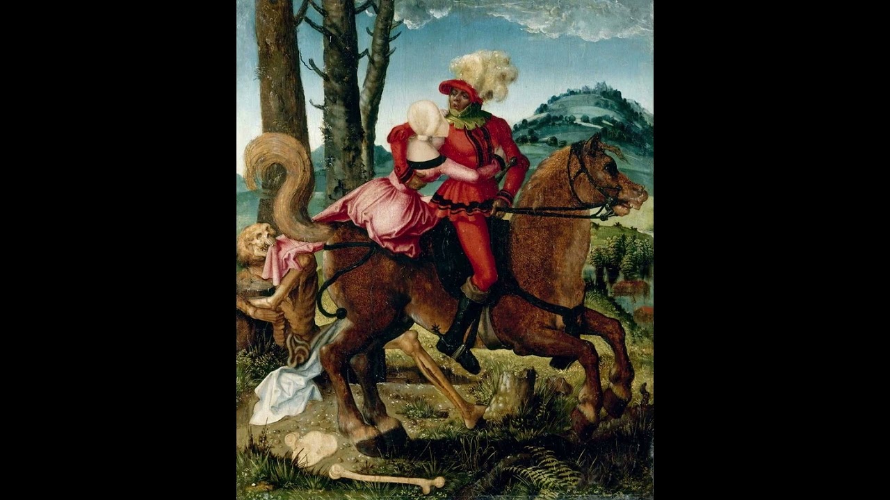 Hans BALDUNG GRIEN, le chevalier et la jeune fille - Franz SCHUBERT, la jeune fille et la mort