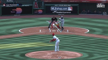 MLB The Show 22 HOME RUN AARON JUDGE 99 NEW YORK YANKEES