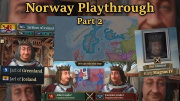 The Swedish King is EVERYWHERE | EU5 Norway Part 2