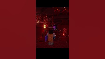 I think I escaped from trap 🥀 #minecraft