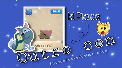 OUTRO CON ||| AJPW ||| 1ST PLACE EXOTIC LIZARD ||| #DimonFuzzyFoxOutroCon ||| CLOSED CLOSED CLOSED