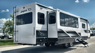 2026 Jayco Eagle 294CKBS Review | Fifth Wheel Style Travel Trailer Full Tour