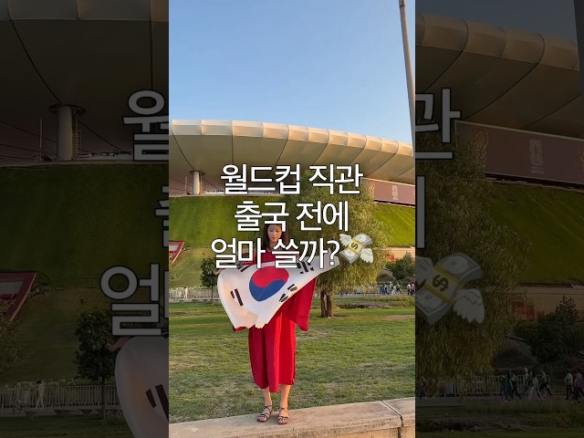 월드컵 가려고 전재산 탕진했습니다, 얼마썼을까? #월드컵 #축구 #국가대표 #직관 #대표팀 #손흥민 #멕시코