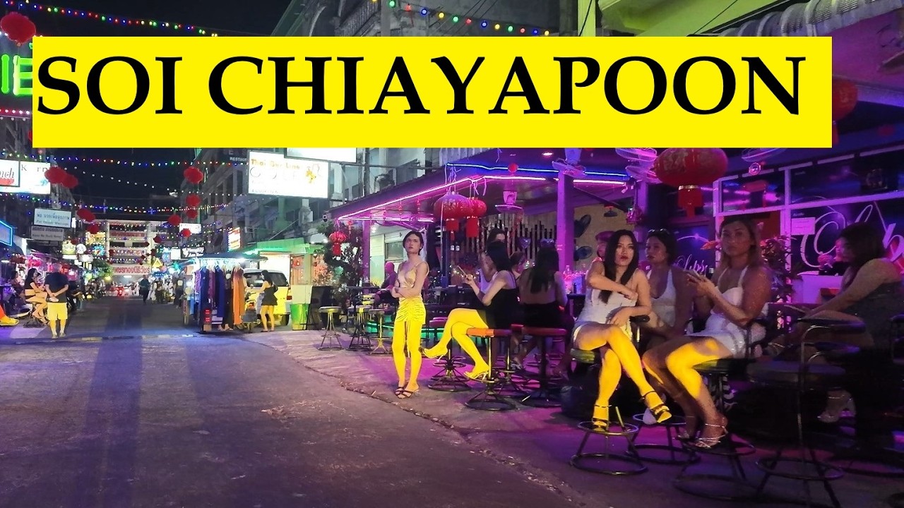 [4K] Soi Chiayapoon, Pattaya Nightlife Thailand. 16 February 2026