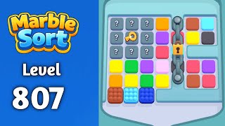 Marble sort Level 807 solution gameplay  Net Worth