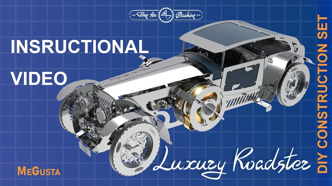 Відео інструкція по складанню Time4Machine Luxury Roadster