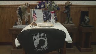Lake Milton American Legion Missing Man Table honors soldiers who did not come home