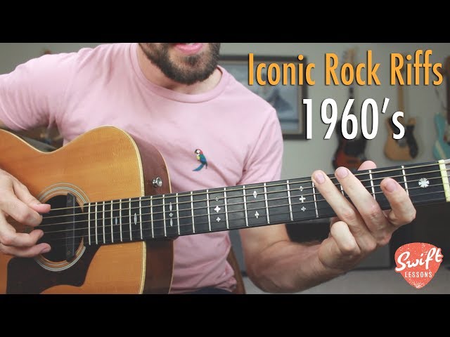 3 Iconic Rock Guitar Riffs of the 1960's - YouTube