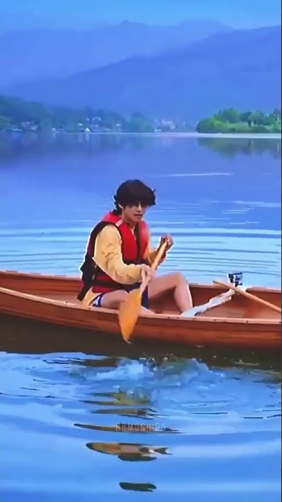 KIM TAEHYUNG IN A BOAT ||| BTS IN THE SOAP #btsshorts #shorts