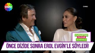 Evrim Alasya, Erol Evgin'le sahneye çıktı