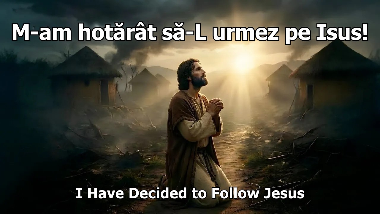 M-am hotărât să-L urmez pe Isus | I Have Decided to Follow Jesus