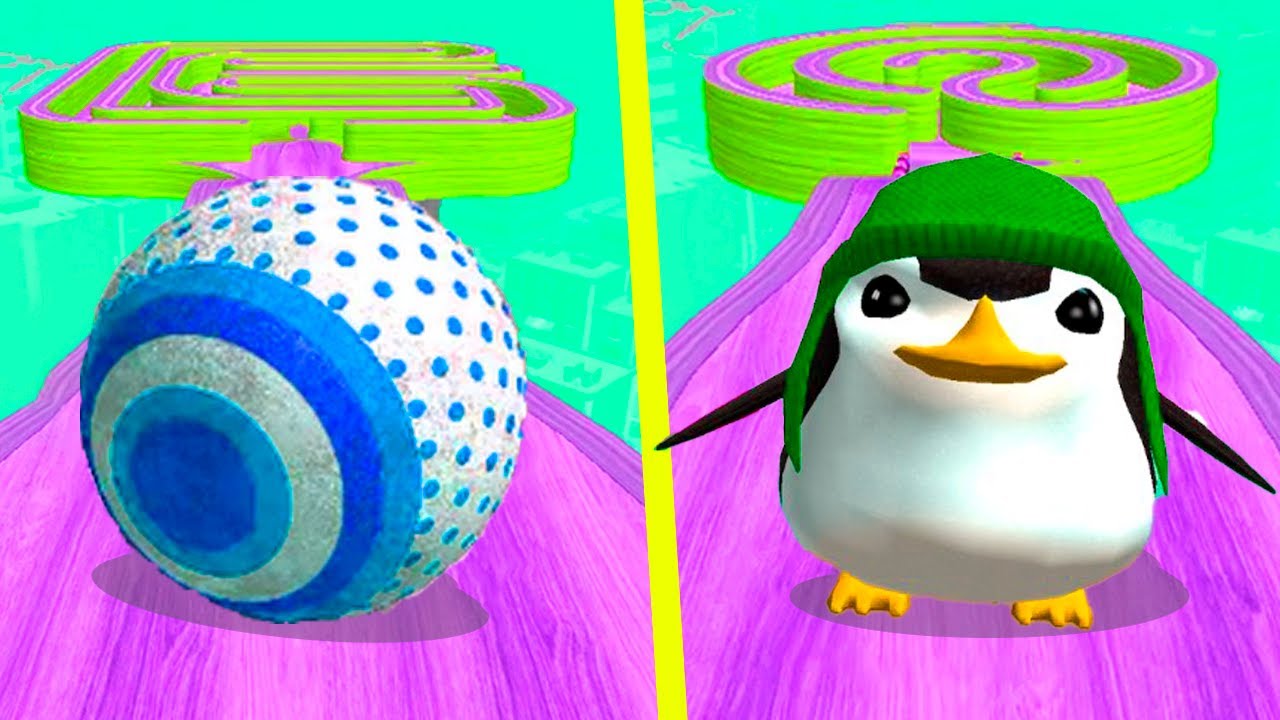 Going Balls vs Rollance - Which Arctic🐧Ball Will Pass 4 Levels First? Race-526