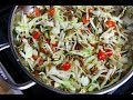 Cabbage With Smoked Herrings - Tasty Tuesdays | CaribbeanPot com