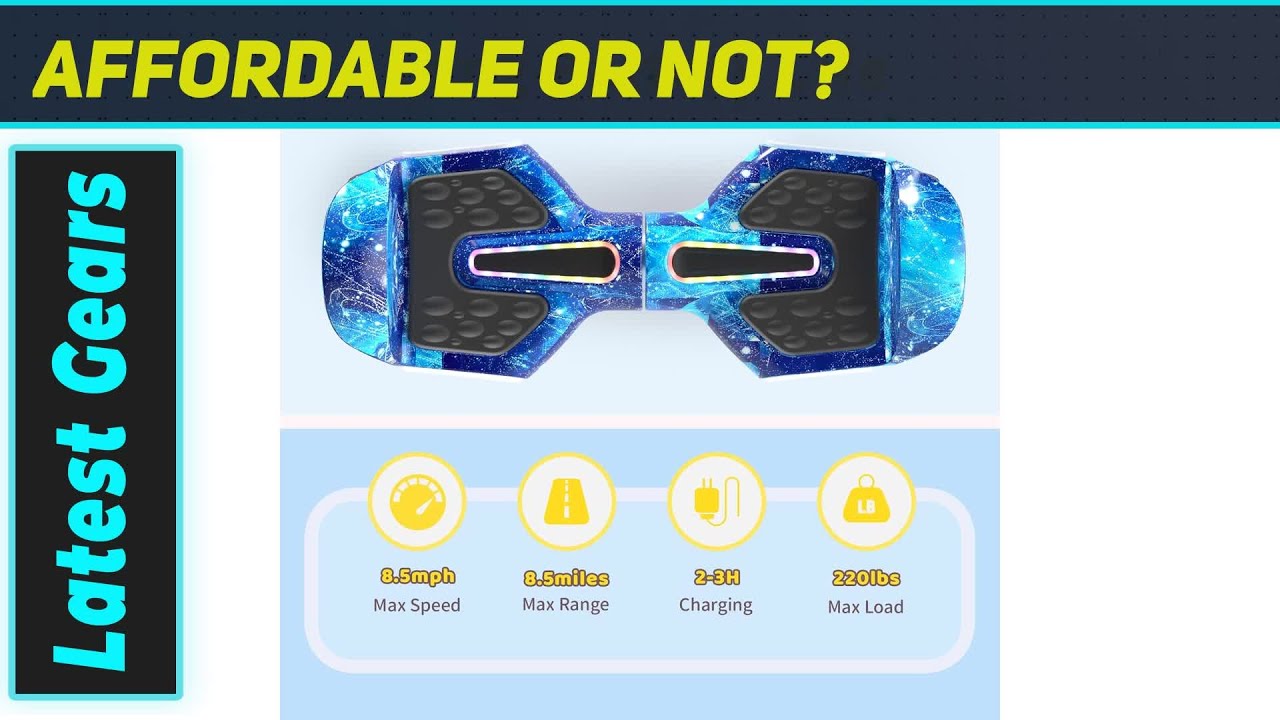 Самокат SIMATE 6,5 дюймов: идеальное средство передвижения для детей?