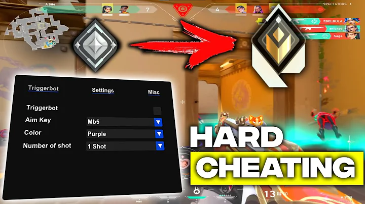 I DOMINATE RADIANT LOBBY WITH BEST TRIGGERBOT IN VALORANT 2025 ! 😱🎯