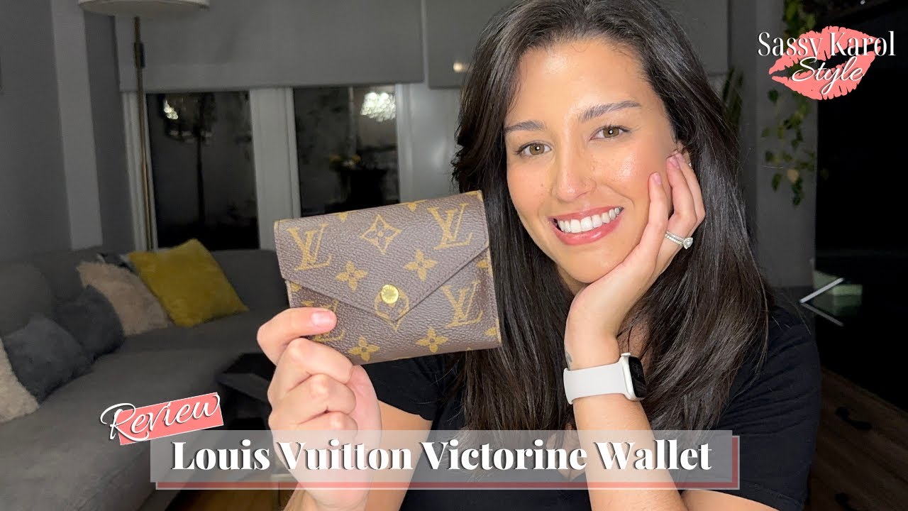Review Louis Vuitton Victorine Wallet What It Looks Like + What Fits