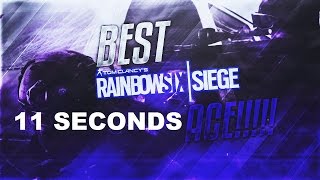RAINBOW SIX SIEGE 11 SECONDS ACE FROM FIRST TO LAST KILL!!!!!!!!!!!