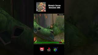 Disney Tarzan - Playstation #tarzan #disneytarzan #tarzanps1 #ps1 #gameplay #gaming #retrogaming