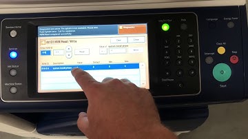 How to Recover Xerox Copier from Non Customer Mode