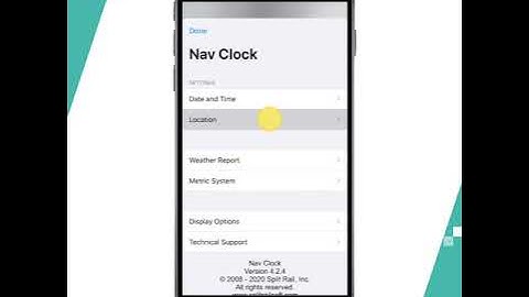 Discover and share your precise what3words address using Nav Clock