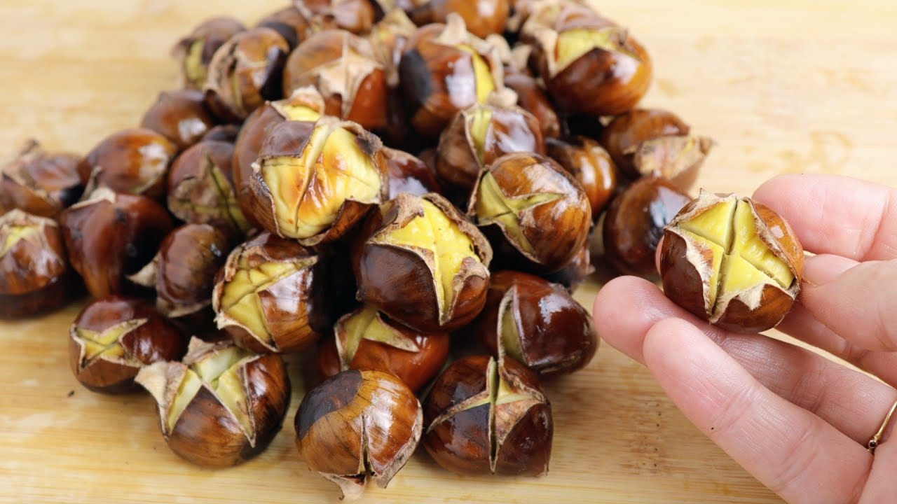 в этом году вы будете наслаждаться каштанами, как никогда раньше! они легко очищаются, нежные и очен