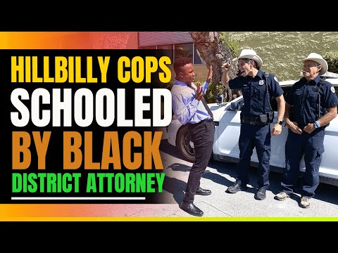Hillbilly Cops Pull Over Successful Black Attorney. Driving While Black.