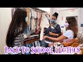FINAL BACK TO SCHOOL MALL SHOPPING TRIP! SHOP WITH ME! EMMA AND ELLIE