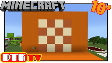 Minecraft - cách làm cửa cát rơi 4x4, 4xX (PE/win10/Xbox/ps4) #114