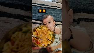 ये क्या कर दिया #cutebaby #shorts #foodreaction #cute #viralvideo