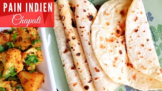 Recette Chapati Indien Facile | 🌮 Pain indien Roti | Cuisine Indienne Vegetarienne Resimi