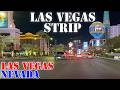 Las Vegas Strip - Las Vegas - Nevada - 4K Night Drive