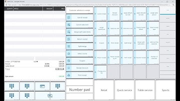 SAP Customer Checkout: Quick Service