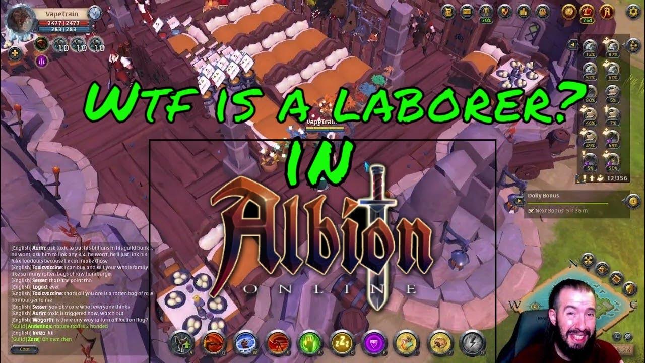 Wtf? is a Laborer in Albion Online YouTube