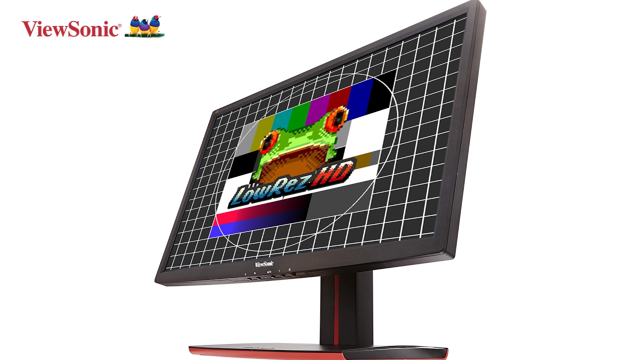 ViewSonic XG2401 | Hardware Rezension | LowRez HD | deutsch - YouTube