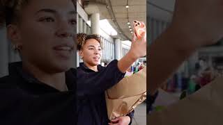 Kiki Rice Arriving At The Toronto Airport