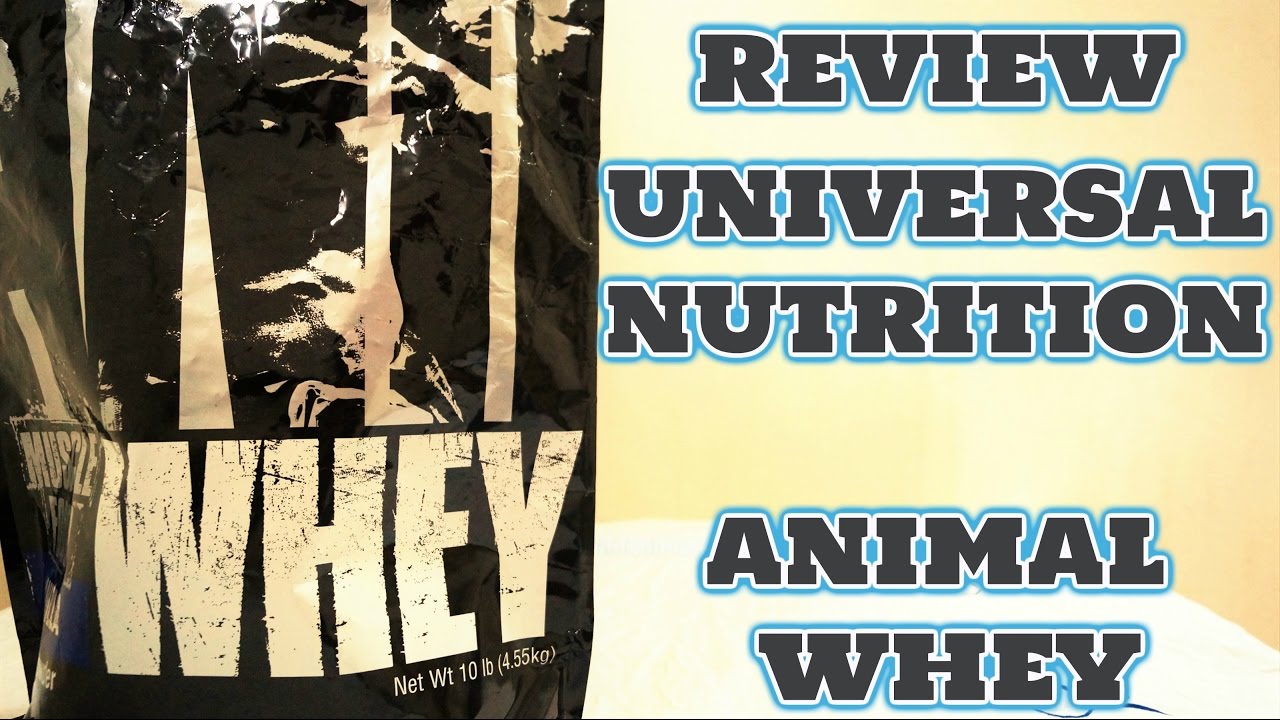 Review Universal Nutrition Animal Whey Protein [Vanilla Flavor] 10 Lbs
