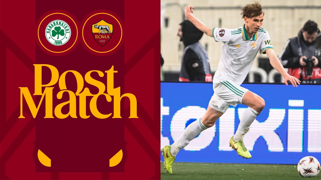 JAN ZIOLKOWSKI | POST MATCH INTERVIEW | PANATHINAIKOS-ROMA