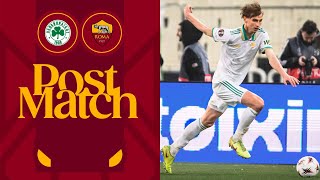 Jan Ziolkowski Post Match Interview Panathinaikos-Roma