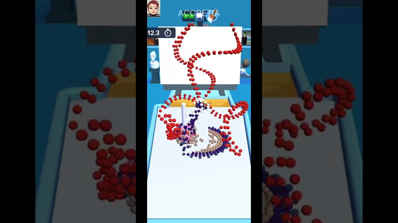 Art Ball 3D Gameplay Bonus Level 