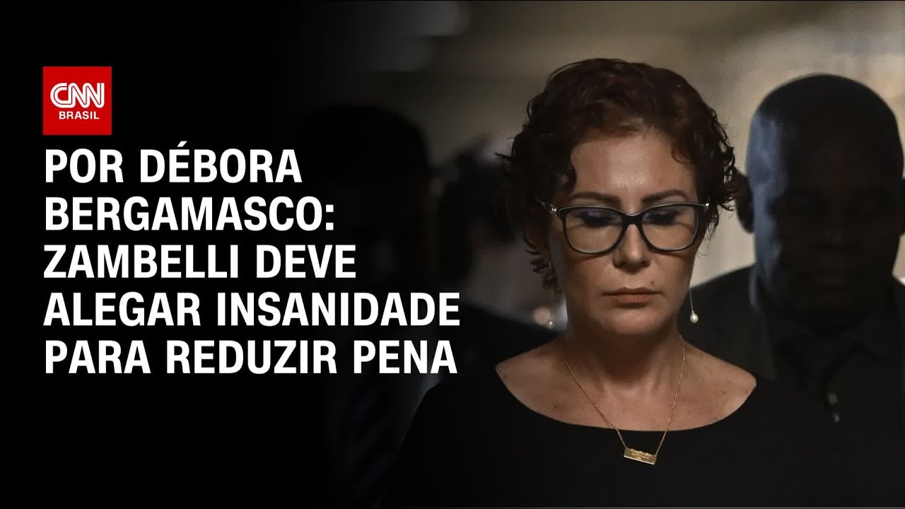 Carla Zambelli deve alegar insanidade mental para reduzir pena | CNN 360°