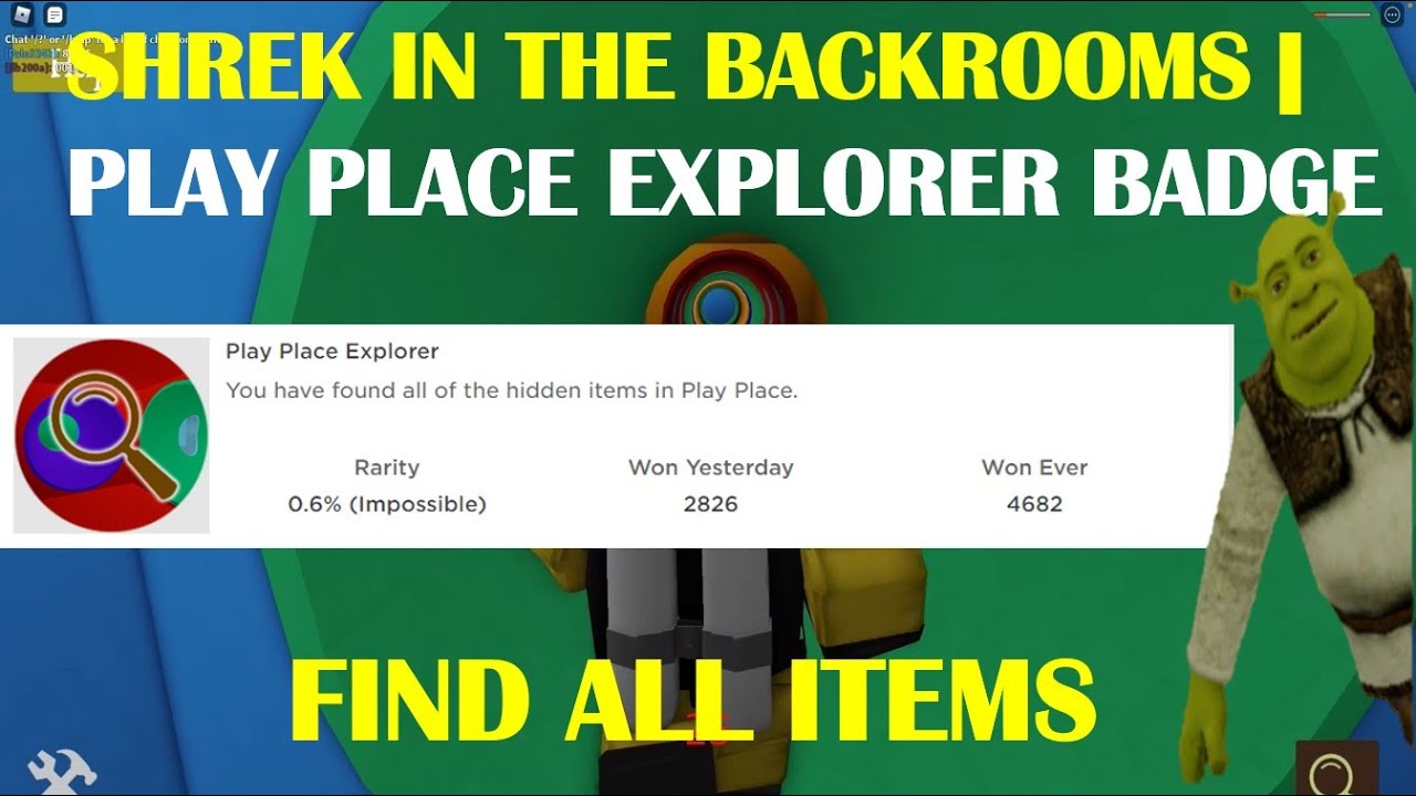 Level Fun Tutorial - Roblox Shrek In The Backrooms 