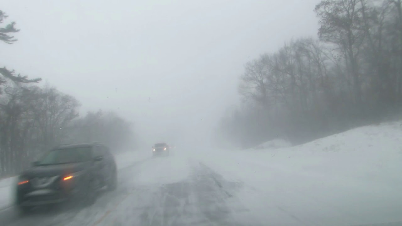 DRIVING US-2 IN HEAVY LAKE EFFECT SNOW | Jason Asselin - YouTube