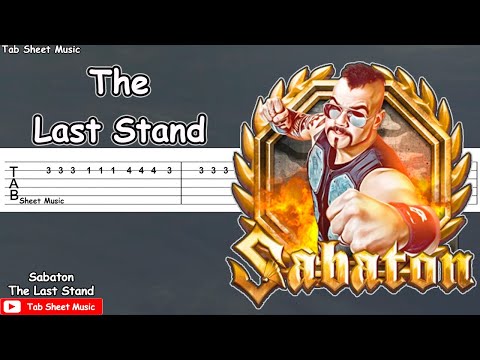 Sabaton - The Last Stand Guitar Tutorial | TAB