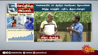 India & TamilNadu Covid Status - SunTV 5 mins interview