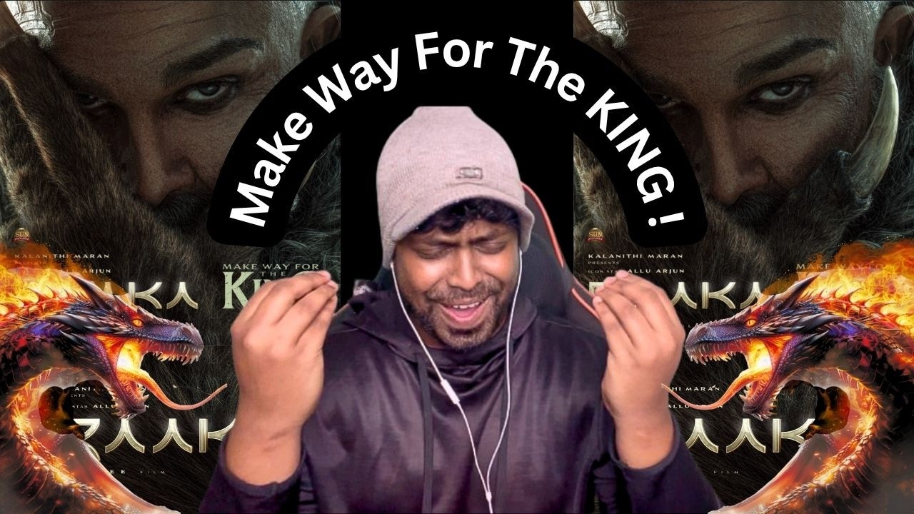 RAAKA - Make Way For The King Reaction | #Raaka #alluarjun # ...